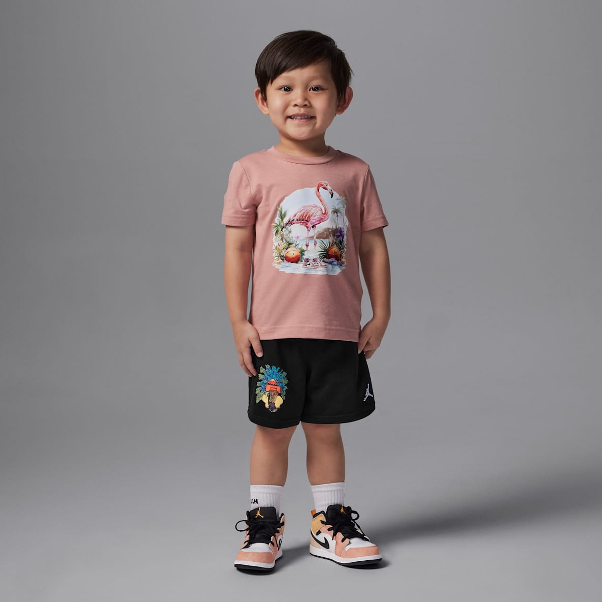 新品! JORDAN ベビー セットアップ Tシャツ ハーフパンツ ジョーダン NIKE公式】 ベビー（0～3歳）ジョーダン ウェア【ナイキ公式通販】